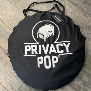 Privacy tent! Used for 2 months. Still in perfect condition.